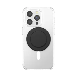 PopSockets Black — PopGrip For MagSafe - Round 18 PopSockets Black — PopGrip For MagSafe - Round -PopSockets Soldes PopGrip MagSafe Black 01 Front Device