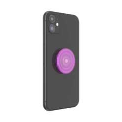 PopSockets PlantCore Sweet Pink -PopSockets Soldes PopGrip Plant Sweet Pink 04 Device Black Collapsed