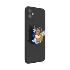 PopSockets Pokémon — Eevee PopOut -PopSockets Soldes PopOuts Eevee 04 Device Black Collapsed
