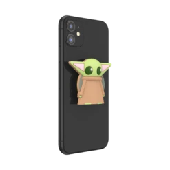 PopSockets Star Wars — PopOut Grogu -PopSockets Soldes PopOuts Grogu 04 Device Black Collapsed