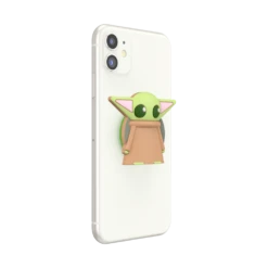 PopSockets Star Wars — PopOut Grogu -PopSockets Soldes PopOuts Grogu 06 Device White Collapsed