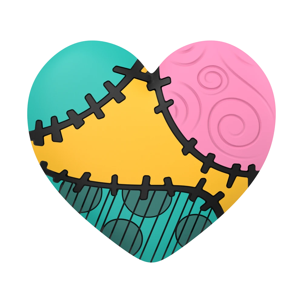 PopSockets Nightmare Before Christmas — PopOut Sally Heart 3 PopSockets Nightmare Before Christmas — PopOut Sally Heart