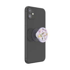 PopSockets PlantCore Purple Fields -PopSockets Soldes PopPlant Purple Fields 05 Device Black Expanded