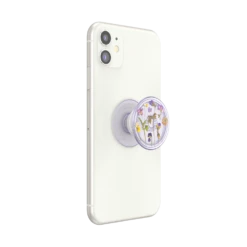PopSockets PlantCore Purple Fields -PopSockets Soldes PopPlant Purple Fields 07 Device White Expanded