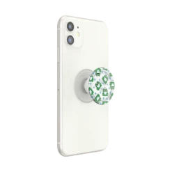 PopSockets PlantCore Translucent 8 Bit Frogs -PopSockets Soldes PopPlant 8 Bit Frogs 07 Device White Expanded