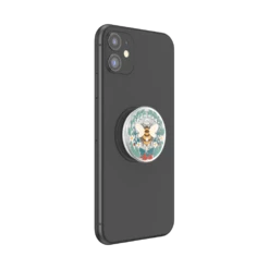 PopSockets PlantCore Translucent Bee Boho -PopSockets Soldes PopPlant Bee Boho 04 Device Black Collapsed