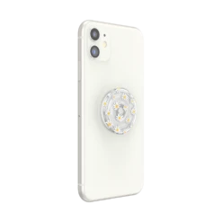 PopSockets PlantCore Translucent He Loves Me Not -PopSockets Soldes PopPlant He Loves Me Not 06 Device White Collapsed