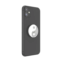 PopSockets PlantCore Translucent Yin And Yang -PopSockets Soldes PopPlant Yin And Yang 04 Device Black Collapsed