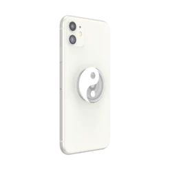 PopSockets PlantCore Translucent Yin And Yang -PopSockets Soldes PopPlant Yin And Yang 06 Device White Collapsed