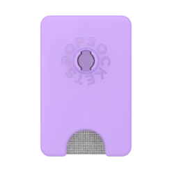 PopSockets Lavender — PopWallet+ For MagSafe -PopSockets Soldes PopWallet MagSafe Lavender 01B Front No QRX