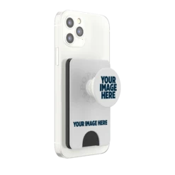 PopSockets Custom PopWallet+ For MagSafe -PopSockets Soldes PopWallet MagSafeWallet CYO Blank 02 34