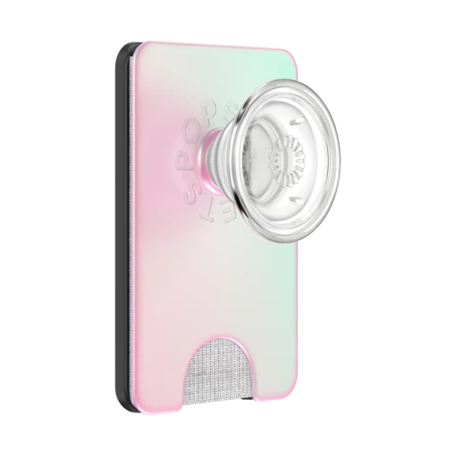 PopSockets Mermaid Pink— PopWallet+ For MagSafe -PopSockets Soldes PopWallet MagSafe Graphic Mermaid Pink 02 34