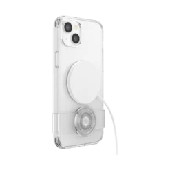 PopSockets Clear — IPhone 14 Plus -PopSockets Soldes Popcase Clear IP14Max 05 Charging