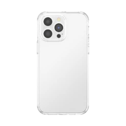 PopSockets Clear — IPhone 14 Pro Max -PopSockets Soldes Popcase Clear IP14ProMax 01B Front No Slide