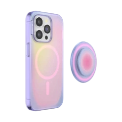 PopSockets Aura — IPhone 15 Pro For MagSafe 15 PopSockets Aura — IPhone 15 Pro For MagSafe -PopSockets Soldes Popcase MagSafe Aura IP15Pro 04 Detached