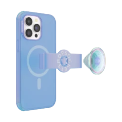 PopSockets Opalescent Blue — IPhone 14 Pro Max For MagSafe 13 PopSockets Opalescent Blue — IPhone 14 Pro Max For MagSafe -PopSockets Soldes Popcase MagSafe Blue Translucent Opalescent IP14ProMax 02 Detached