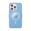 PopSockets Opalescent Blue — IPhone 14 Pro For MagSafe -PopSockets Soldes Popcase MagSafe Blue Translucent Opalescent IP14Pro 01A Front