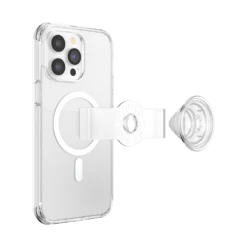PopSockets Clear — IPhone 14 Pro Max For MagSafe -PopSockets Soldes Popcase MagSafe Clear IP14ProMax 02 Detached
