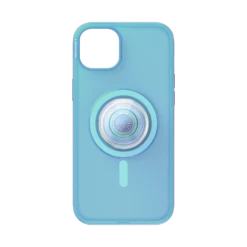PopSockets Blue Opalescent — IPhone 15 Plus For MagSafe -PopSockets Soldes Popcase MagSafe OpalescentBlue IP15Plus 01 Front NoDevice