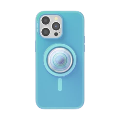 PopSockets Blue Opalescent — IPhone 15 Pro Max For MagSafe -PopSockets Soldes Popcase MagSafe OpalescentBlue IP15ProMax 01 Front