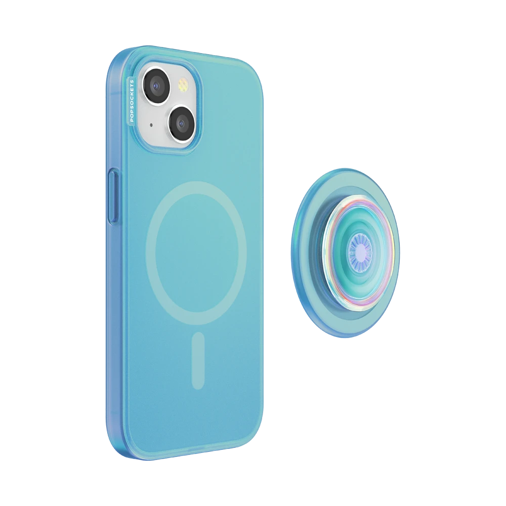 PopSockets Blue Opalescent — IPhone 15 For MagSafe 9 PopSockets Blue Opalescent — IPhone 15 For MagSafe – Image 7