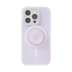 PopSockets Clear Opalescent — IPhone 15 Pro For MagSafe -PopSockets Soldes Popcase MagSafe OpalescentClear IP15Pro 01 Front