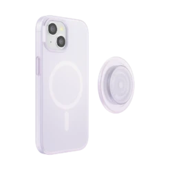 PopSockets Clear Opalescent — IPhone 15 For MagSafe -PopSockets Soldes Popcase MagSafe OpalescentClear IP15 04 Detached