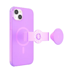 PopSockets Opalescent Pink — IPhone 14 Plus For MagSafe -PopSockets Soldes Popcase MagSafe Pink Translucent Opalescent IP14Max 02 Detached