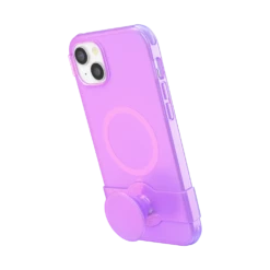 PopSockets Opalescent Pink — IPhone 14 Plus For MagSafe -PopSockets Soldes Popcase MagSafe Pink Translucent Opalescent IP14Max 06 Portrait
