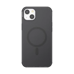 PopSockets Black — IPhone 14 Plus For MagSafe 12 PopSockets Black — IPhone 14 Plus For MagSafe -PopSockets Soldes Popcase MagSafe Trans Black IP14Max 01B Front No Slide