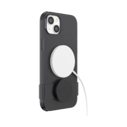 PopSockets Black — IPhone 14 Plus For MagSafe 16 PopSockets Black — IPhone 14 Plus For MagSafe -PopSockets Soldes Popcase MagSafe Trans Black IP14Max 05 Charging