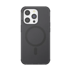 PopSockets Black — IPhone 14 Pro For MagSafe 12 PopSockets Black — IPhone 14 Pro For MagSafe -PopSockets Soldes Popcase MagSafe Trans Black IP14Pro 01B Front No Slide