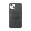PopSockets Black — IPhone 14 | 13 For MagSafe -PopSockets Soldes Popcase MagSafe Trans Black IP14 01A Front
