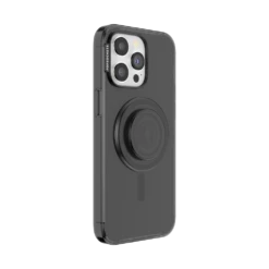 PopSockets Black Transluscent — IPhone 15 Pro Max For MagSafe -PopSockets Soldes Popcase MagSafe TranslucentBlack IP15ProMax 03 Collapsed