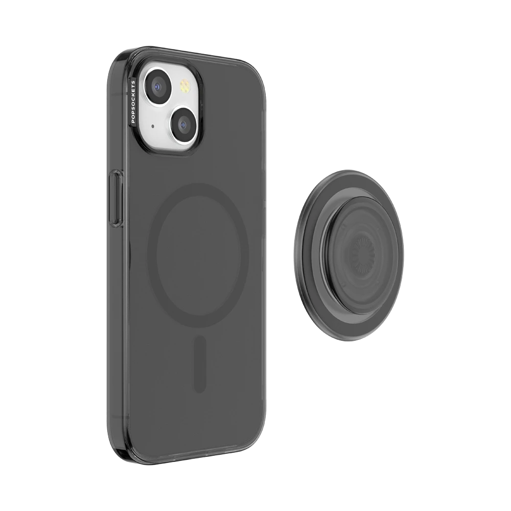 PopSockets Black Transluscent — IPhone 15 For MagSafe 6 PopSockets Black Transluscent — IPhone 15 For MagSafe – Image 4