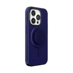 PopSockets French Navy — IPhone 15 Pro For MagSafe -PopSockets Soldes Popcase MagSafe TranslucentFrenchNavy IP15Pro 03 Collapsed