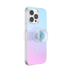 Devant -PopSockets Soldes Popcase MagSafe White Iridescent IP14ProMax 04 Expanded