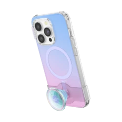 PopSockets White Iridescent — IPhone 14 Pro For MagSafe -PopSockets Soldes Popcase MagSafe White Iridescent IP14Pro 06 Portrait