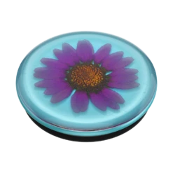 PopSockets Pressed Flower Purply Daisy -PopSockets Soldes Pressed Flower Purple Daisy 02 Collapsed