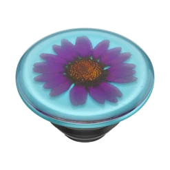 PopSockets Pressed Flower Purply Daisy -PopSockets Soldes Pressed Flower Purple Daisy 08 Top Only