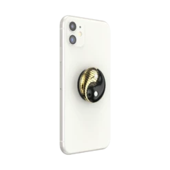 PopSockets Puffy Enamel Balance -PopSockets Soldes Puffy Enamel Balance 06 Device White Collapsed
