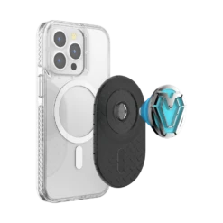 PopSockets Marvel — Iron Heart PopGrip For MagSafe - Pill -PopSockets Soldes QRX MagSafe Enamel Iron Heart 06 Device Detached