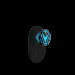 PopSockets Marvel — Iron Heart PopGrip For MagSafe - Pill -PopSockets Soldes QRX MagSafe Enamel Iron Heart 08 34 Expanded Glow