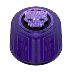 PopSockets Marvel — Wakanda Forever PopGrip For MagSafe - Pill -PopSockets Soldes QRX MagSafe Enamel Wakanda Forever 02 Collapsed