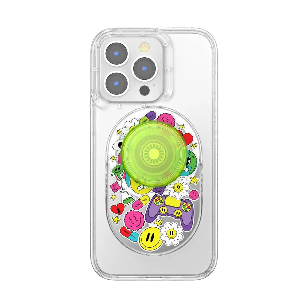 PopSockets Bright Psych — PopGrip For MagSafe 6 PopSockets Bright Psych — PopGrip For MagSafe – Image 4