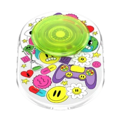 PopSockets Bright Psych — PopGrip For MagSafe 16 PopSockets Bright Psych — PopGrip For MagSafe -PopSockets Soldes QRX MagSafe Graphic Bright Psych 02 Collapsed
