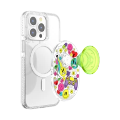 PopSockets Bright Psych — PopGrip For MagSafe 20 PopSockets Bright Psych — PopGrip For MagSafe -PopSockets Soldes QRX MagSafe Graphic Bright Psych 06 Device Detached