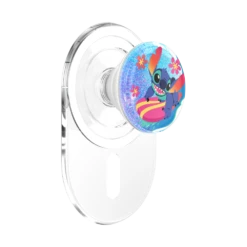 PopSockets Lilo & Stitch — Surfing Stitch PopGrip For MagSafe - Pill