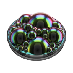 PopSockets Bubbly Oil Slick -PopSockets Soldes QRX Bubbles OilSlick 02 Collapsed