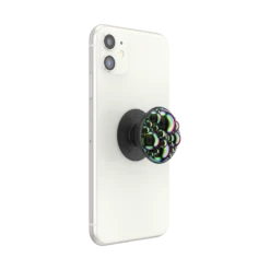 PopSockets Bubbly Oil Slick -PopSockets Soldes QRX Bubbles OilSlick 07 Device White Expanded